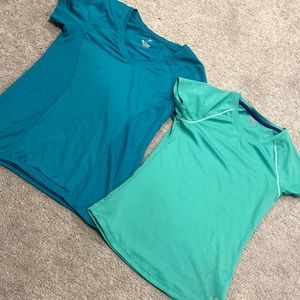 Old Navy and Champion Exercise Shirts (2)